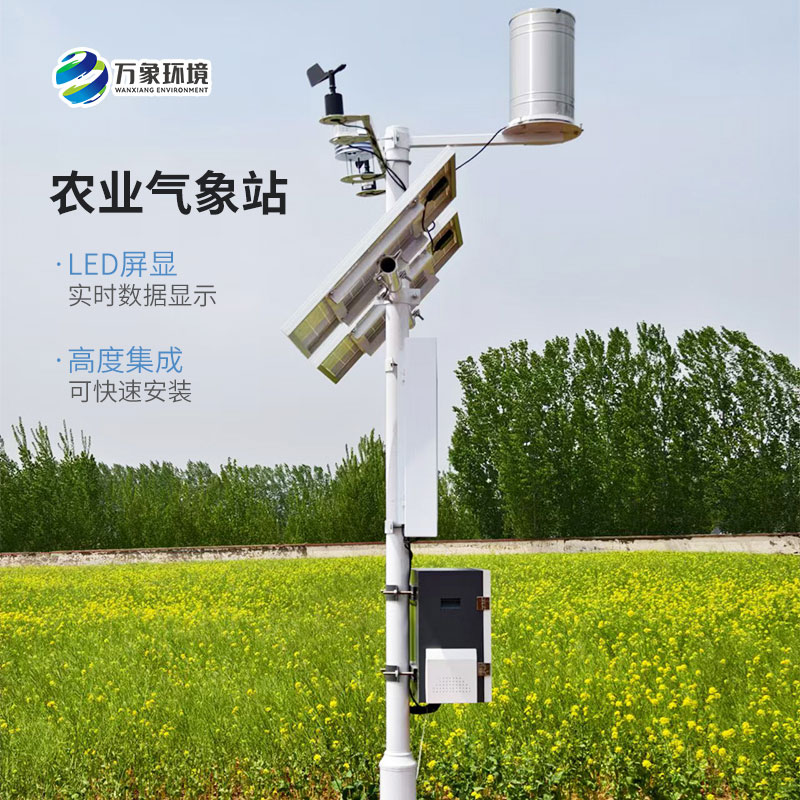 農業氣象綜合監測站，竟然可以幫助多種種植業監測氣象條件